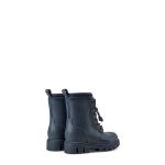 Little Kids Stamp Lace-Up Waterproof Ankle Boots