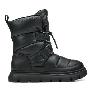 Women's Moon Lug Sole Insulated Waterproof Snow Booties