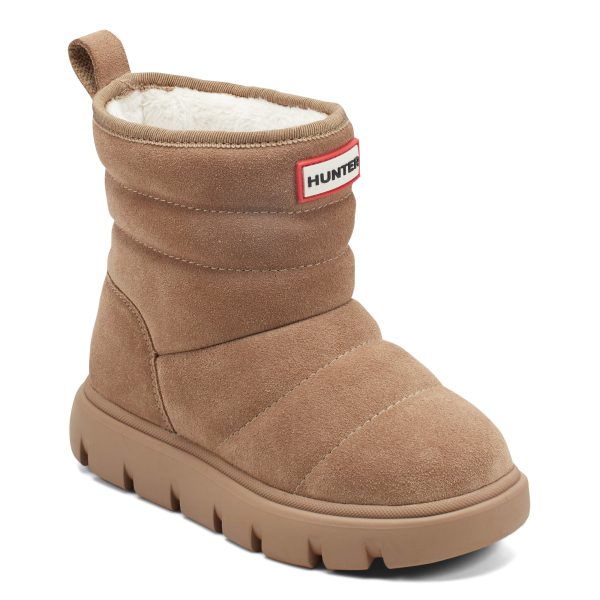 Little Kids Cuddle Lug Sole Insulated Waterproof Snow Booties