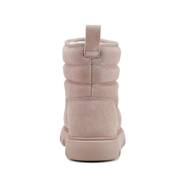 Big Kids Cuddle Lug Sole Insulated Waterproof Snow Booties