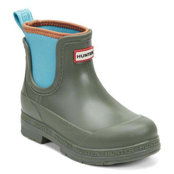 Big Kids Lass Waterproof Neoprene Chelsea Boots
