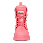 Little Kids Stamp Lace-Up Waterproof Ankle Boots