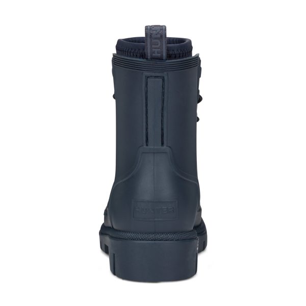 Little Kids Stamp Lace-Up Waterproof Ankle Boots